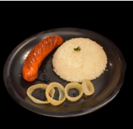 Hungarian Sausage with Rice